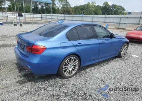 2016 BMW 340 I z USA, uszkodzony, nr VIN WBA8B3G53GNT91705